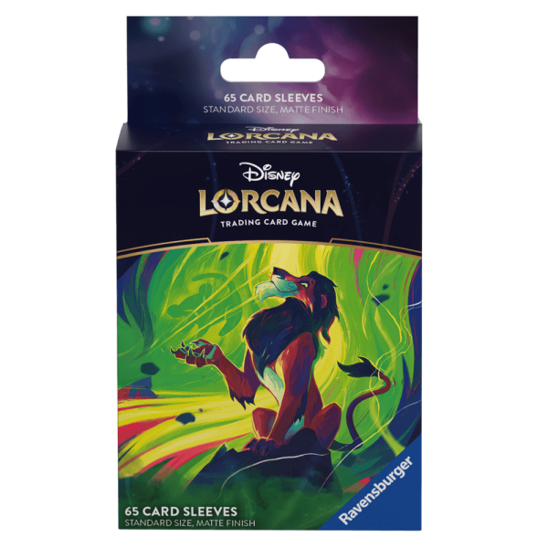 Protetor de Cartas Disney Lorcana - Scar