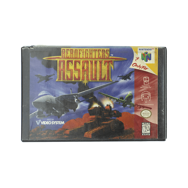 Jogo Aerofighters Assault Caixa - Nintendo 64 (Seminovo)