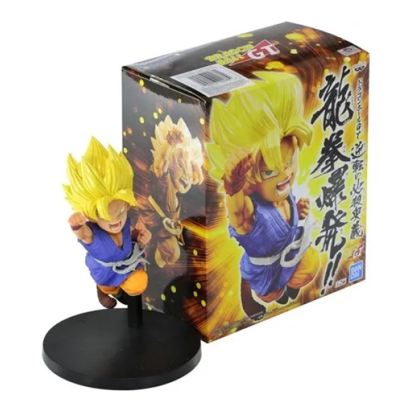 Boneco Dragon Ball GT Super Sayajin Son Goku - Bandai 20186