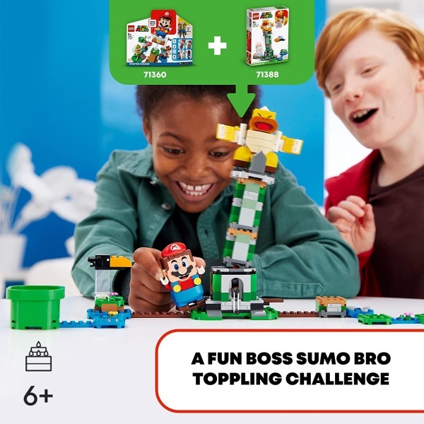 Lego Super Mario: Pacote de Expansão Torre bamba do Chefe irmão Sumô - 71388