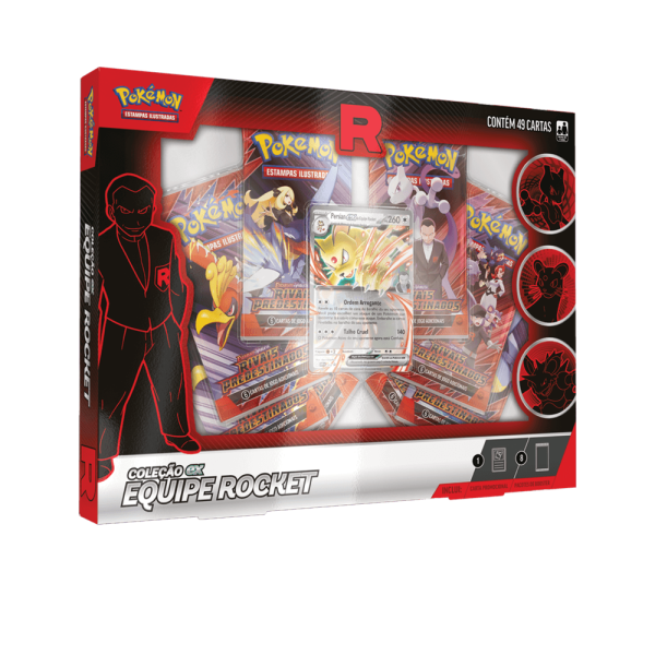 Box Pokémon Coleção EX: Equipe Rocket - Persian