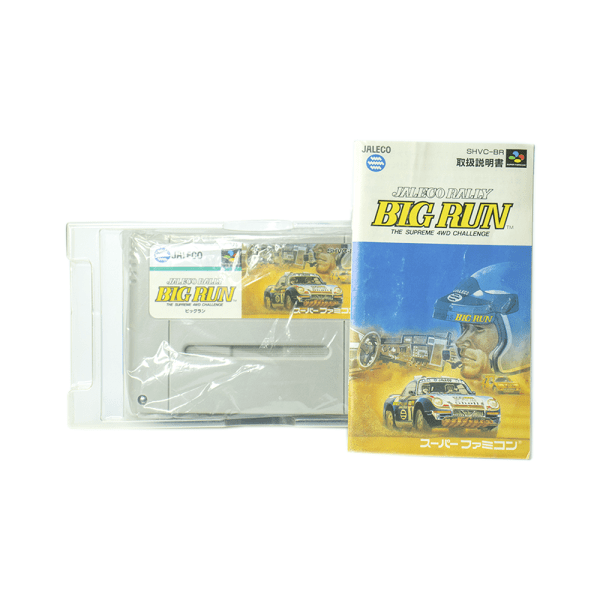 Jogo Big Run na Caixa - Super Famicom (Usado)
