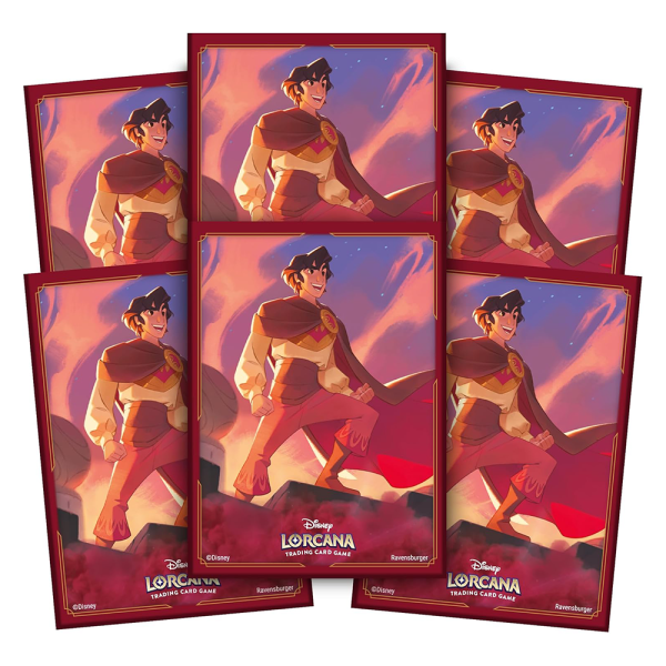 Protetor de Cartas Disney Lorcana - Aladdin
