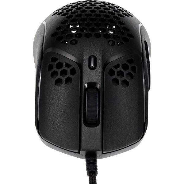 Mouse com fio HyperX Pulsefire Haste HMSH1-A-BK/G RGB 16.000DPI - Preto