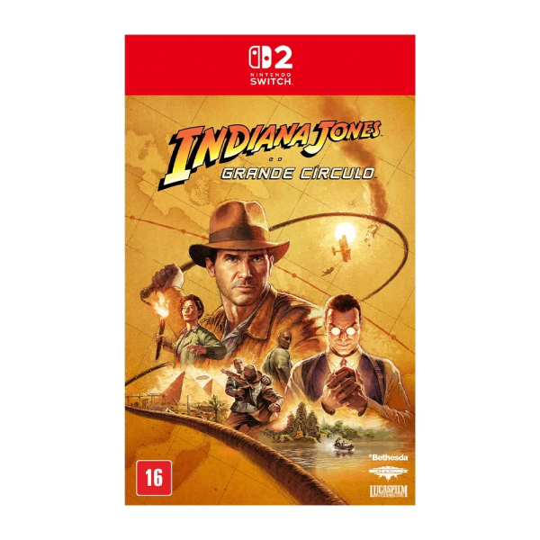 Jogo Indiana Jones e o Grande Círculo - Nintendo Switch 2 Jogo Indiana Jones e o Grande Círculo - Nintendo Switch 2