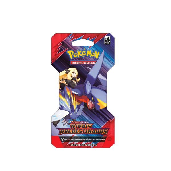 Pacote de Booster Pokémon: Escarlate e Violeta - Rivais Predestinados - Garchomp
