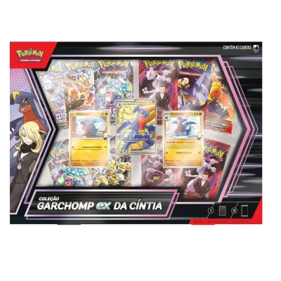 Box Coleção Garchomp EX da Cíntia - Pokémon