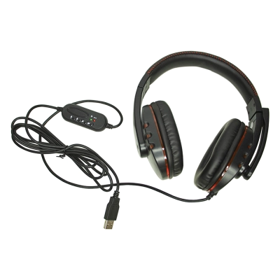 Headset F-215 USB Vermelho - Feir