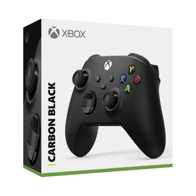 Controle Xbox Series X/S Carbon Black sem fio - Microsoft
