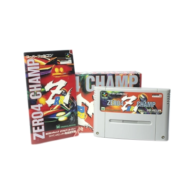 Jogo Zero4 Champ RR na Caixa - Super Famicom (Usado)