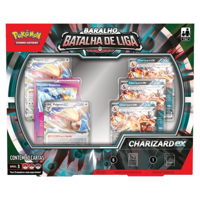 Deck Pokémon Batalha de Liga: Charizard EX