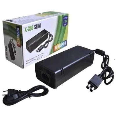 Fonte Xbox 360 Slim Bivolt 2 Pinos - Feir
