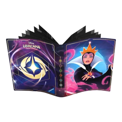 Portfólio Lorebook para Cartas - Disney Lorcana: Rainha Má