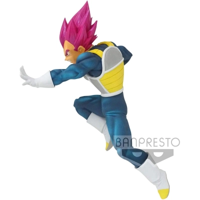 Boneco Dragon Ball Super Saiyan God Vegeta - Bandai 21386