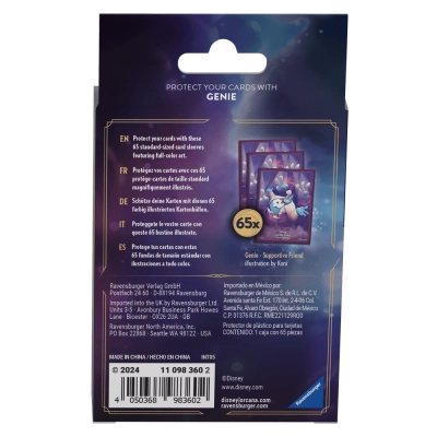 Protetor de Cartas Disney Lorcana - Gênio