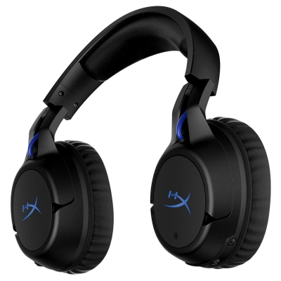 Headset Gamer HyperX Cloud Flight Wireless, Drivers 50mm HHSF1-GA-BK/G - Preto e Azul