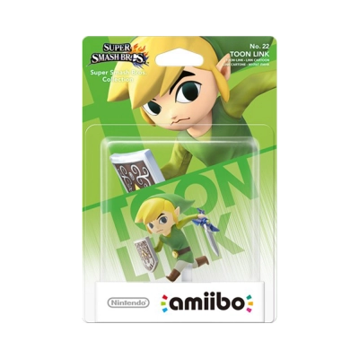 Amiibo Link Cartoon No22 - Super Smash Bros.