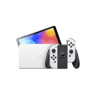 Console Nintendo Switch Oled + Jogo Mario Kart 8 Deluxe + Voucher Nintendo Switch Online 3 Meses