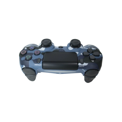 Controle Double-Motor Vibration Azul Camuflado - PS4