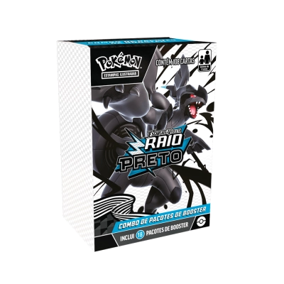Box Pokémon Escarlate e Violeta - Raio Preto