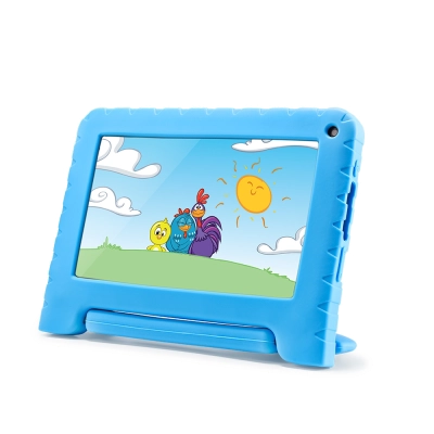 Tablet Multilaser Galinha Pintadinha 32GB Tela 7 Pol Android 13 Kids Space - NB401