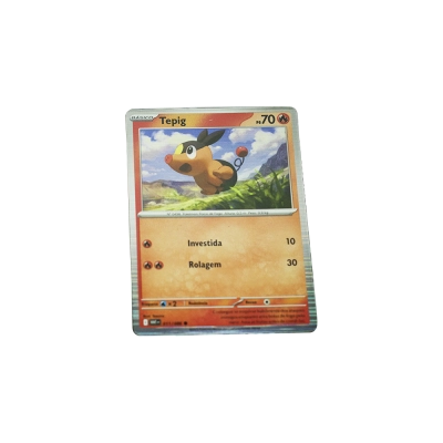 Blister Quádruplo Pokémon Escarlate e Violeta: Fogo Branco e Raio Preto - Tepig