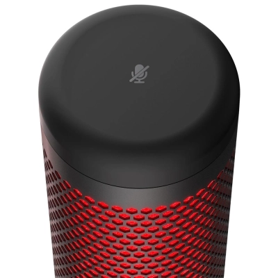 Microfone Gamer HyperX USB Quadcast HX-MICQC-BK - Preto