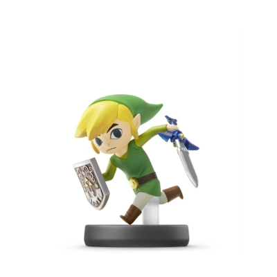 Amiibo Link Cartoon No22 - Super Smash Bros.