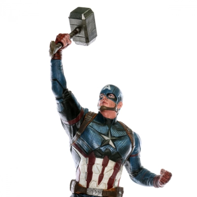 Boneco Marvel Vingadores Ultimato Capitão América - Diamond Select Toys
