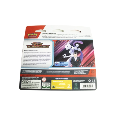 Blister Triplo Pokémon Escarlate e Violeta: Rivais Predestinados - Zebstrika