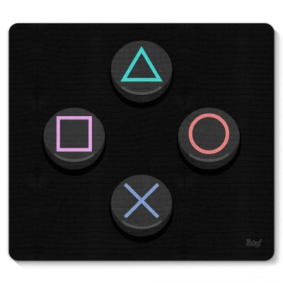 Mouse Pad Gamer PC e Sonysta PS4