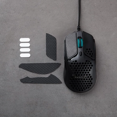 Mouse com fio HyperX Pulsefire Haste HMSH1-A-BK/G RGB 16.000DPI - Preto