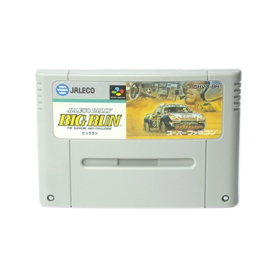 Jogo Big Run na Caixa - Super Famicom (Usado)