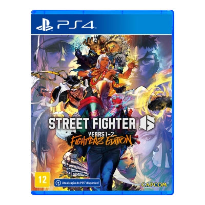 Jogo Street Fighter 6 Years 1-2 Fighters Edition - PS4