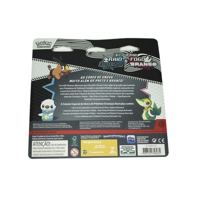 Blister Quádruplo Pokémon Escarlate e Violeta: Fogo Branco e Raio Preto - Tepig