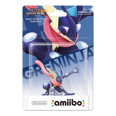 Amiibo Greninja No36 - Super Smash Bros.