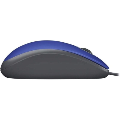 Mouse com fio Logitech M110 Silent - Azul