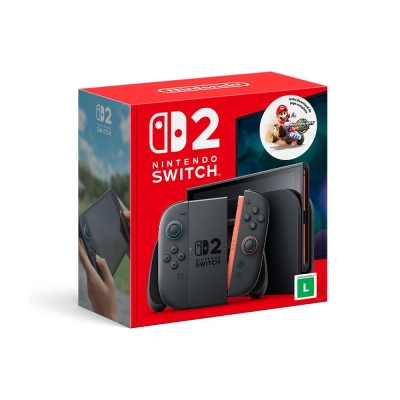 Console Nintendo Switch 2 + Jogo Mario Kart World - Preto