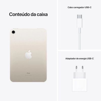 Ipad Mini Apple Wi-fi + Cellular 64GB - Silver