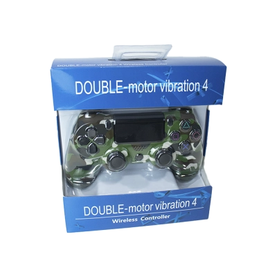 Controle Double-Motor Vibration Verde Escuro Camuflado - PS4