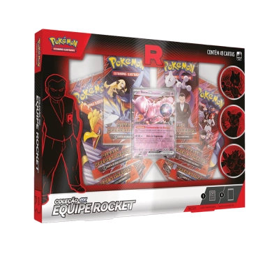 Box Pokémon Coleção EX: Equipe Rocket - Mewtwo