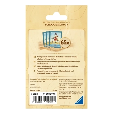 Protetor de Cartas Disney Lorcana - Tio Patinhas