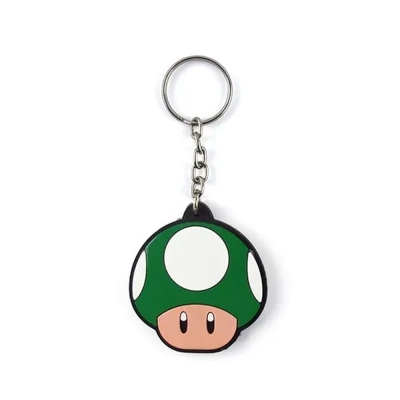 Chaveiro Cogumelo 1 Up Mario - Verde