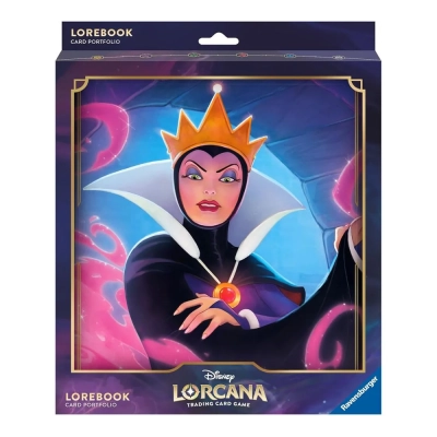 Portfólio Lorebook para Cartas - Disney Lorcana: Rainha Má