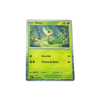 Blister Quádruplo Pokémon Escarlate e Violeta: Fogo Branco e Raio Preto - Snivy