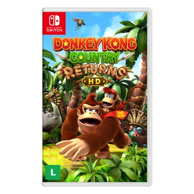 Jogo Donkey Kong Country Returns HD - Nintendo Switch