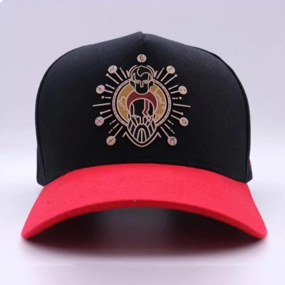 Boné Playstation God of War God and Son - Preto e Vermelho