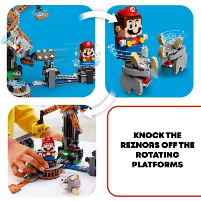 Lego Super Mario: Pacote de Extensão A derrubada de Reznor - 71390