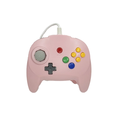 Controle Game Pad Rosa - Nintendo 64 (Usado)