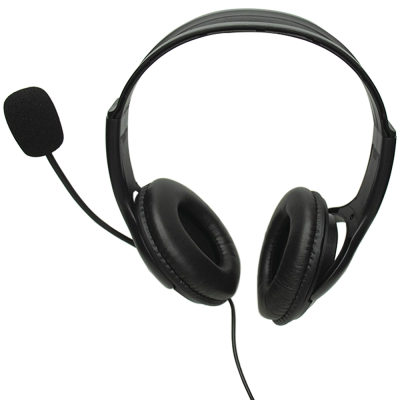Headset FR-306 Com Fio Preto - Feir